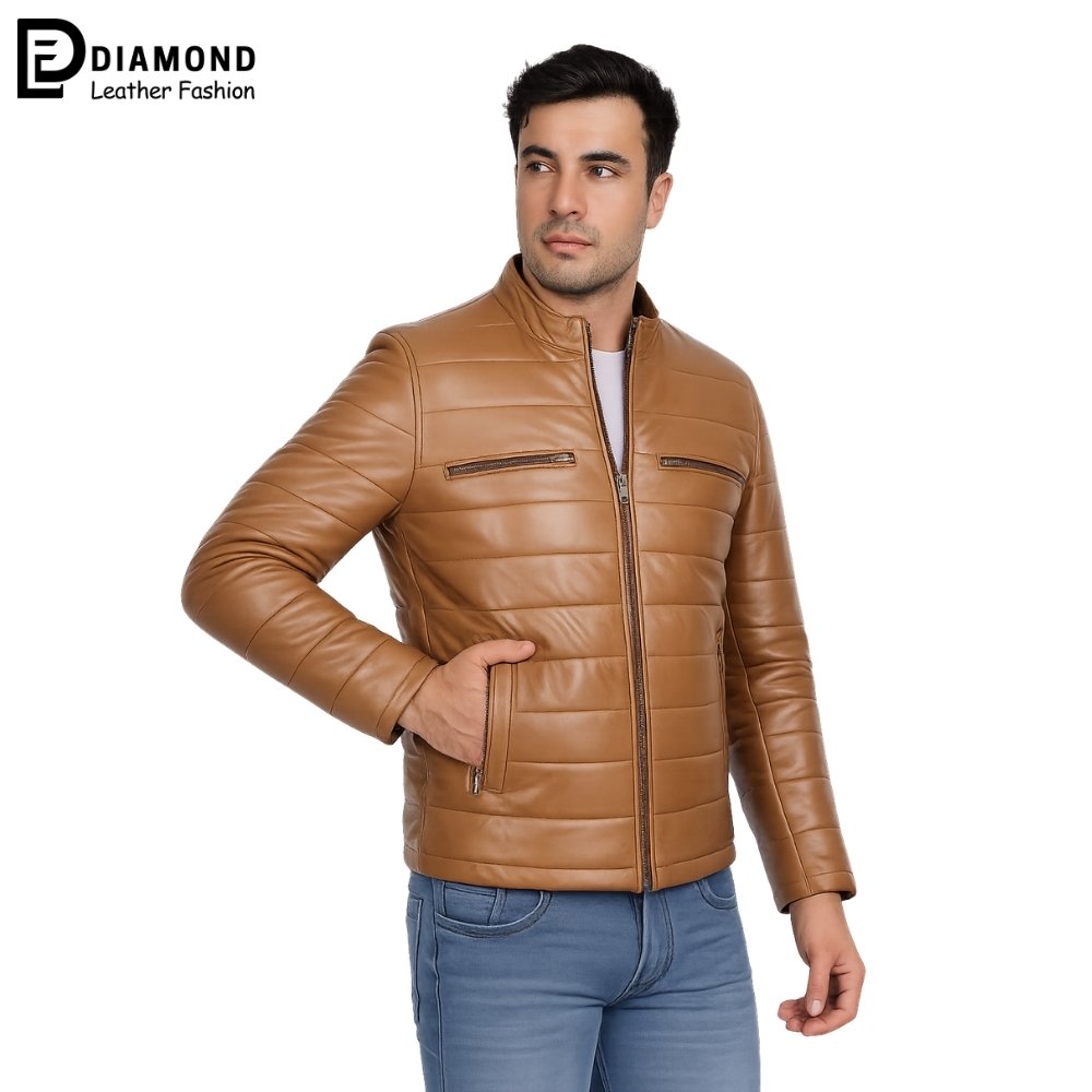 Bomber-Men-Brown-Leather-Jacket